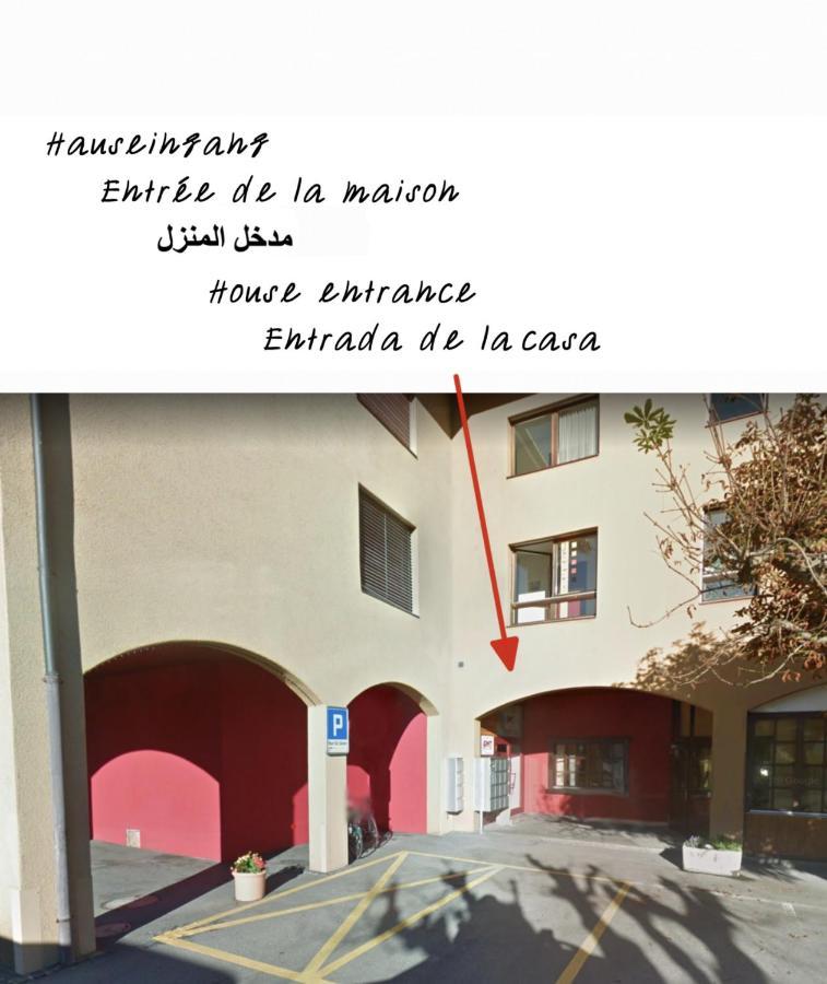 Studio Bahnhof Spiez Apartamento Exterior foto
